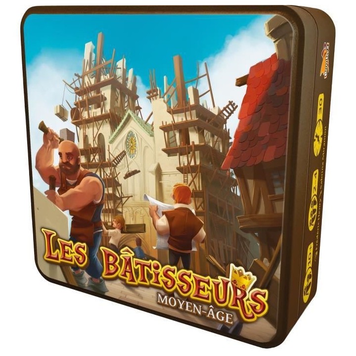 Bombyx | Les Bâtisseurs : Moyen-Âge - Édition 2021 | Jeu de sociét