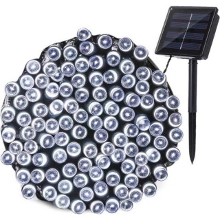 LUMI JARDIN Guirlande lumineuse solaire Yogy Solar - Lumiere blanc fro