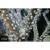 LUMI JARDIN Guirlande lumineuse solaire Yogy Solar - Lumiere blanc froid solaire - 400 LED - 3,3m