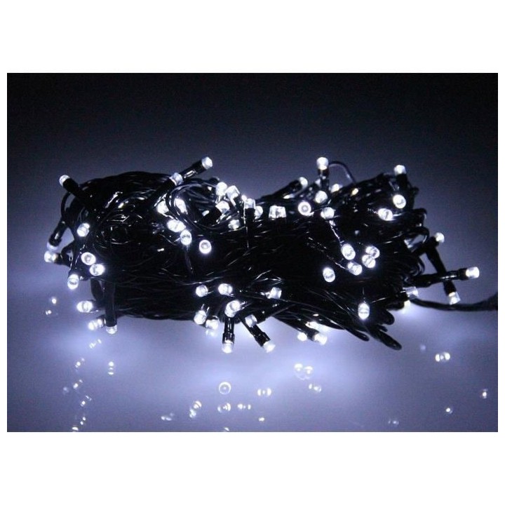 LUMI JARDIN Guirlande lumineuse solaire Yogy Solar - Lumiere blanc fro