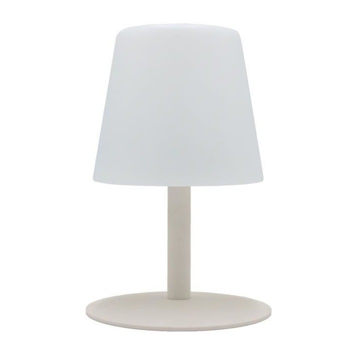 STANDY MINI CREAM Lampe de table sans fil avec pied en acier creme - b