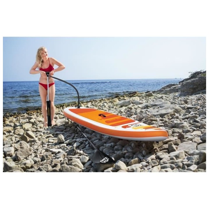 BESTWAY Paddle SUP gonflable Hydro-Force - Aqua Journey - 274 x 76 x 1