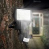 LUMI JARDIN Projecteur solaire Cooper Black - H 22 cm - Noir