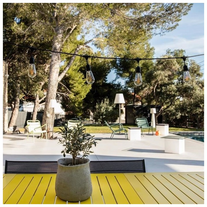 MAFY LIGHT Guirlande lumineuse a ampoules - douille E27