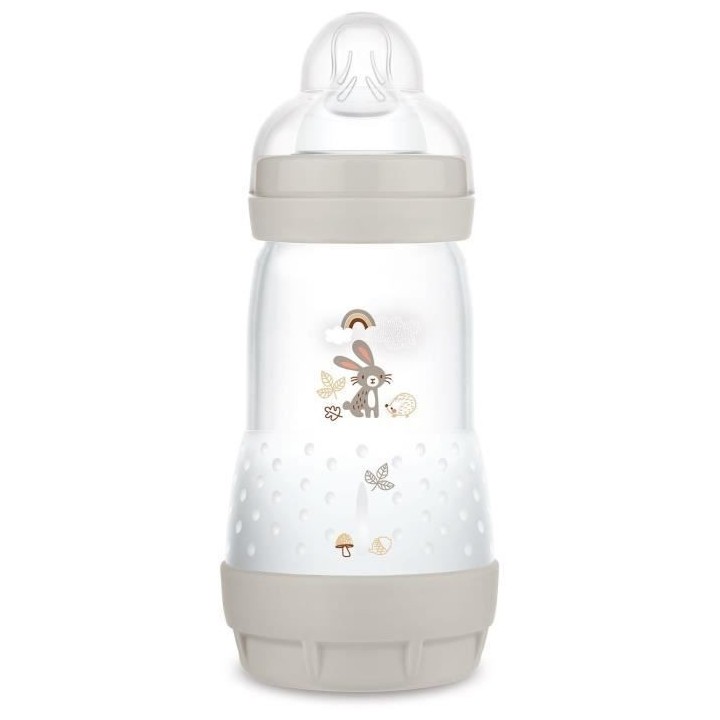 MAM Biberon Easy Start / Anti-Colique Nature - 260ml - Dune - Tétine