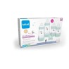 MAM Coffret Naissance Nature - Aqua - 4 Biberons + 1 Sucette + 1 Boite Doseuse