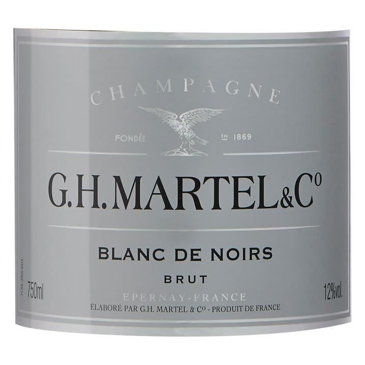 Champagne G.H. Martel Blanc de noirs Brut - 75 cl