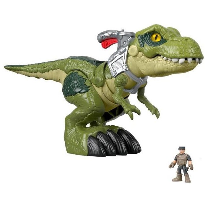 Fisher Price - Imaginext Jurassic World Redoutable T-Rex Méga Mâchoi