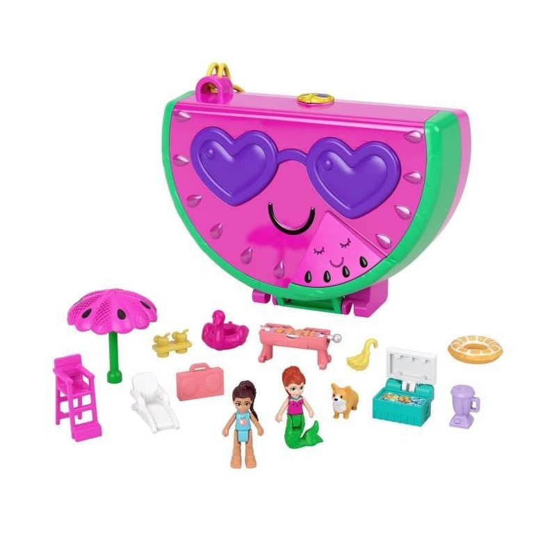 POLLY POCKET - Coffret Pasteque En Fete - poupée mini-univers - 4 ans et +