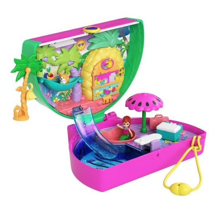 POLLY POCKET - Coffret Pasteque En Fete - poupée mini-univers - 4 ans