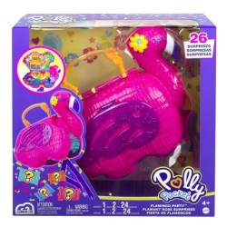 Polly Pocket - Flamant Surprises - Poupée Mini-Univers