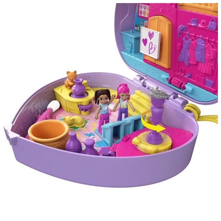 POLLY POCKET - Coffret Atelier De Peinture - poupée mini-univers - 4