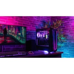 COOLER MASTER - MB540-KGNN-S00 - Boîtier PC Gaming ARGB - MasterBox MB540 - Tempered glass, Bandeaux ARGB - Noir