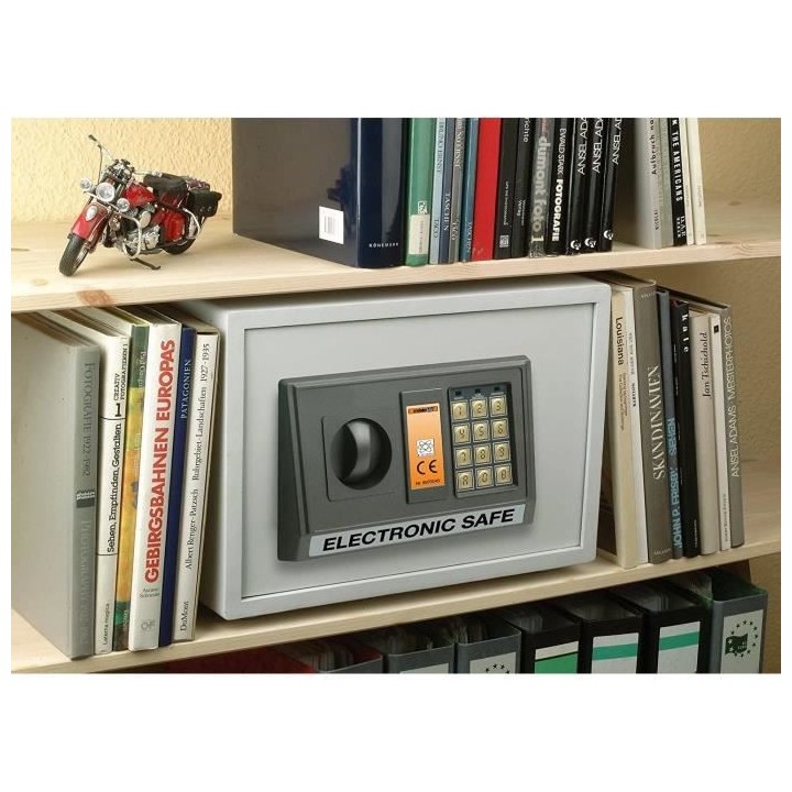 MEISTER Coffre fort a combinaison électronique 21L