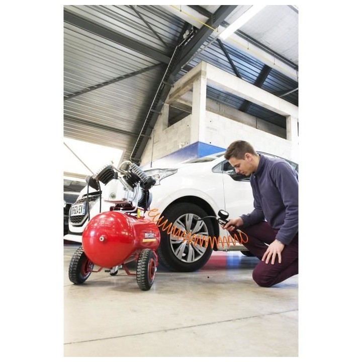 Compresseur vertical Ferrua 425093 - 50L - 1500W - 10 bars (Livré ave