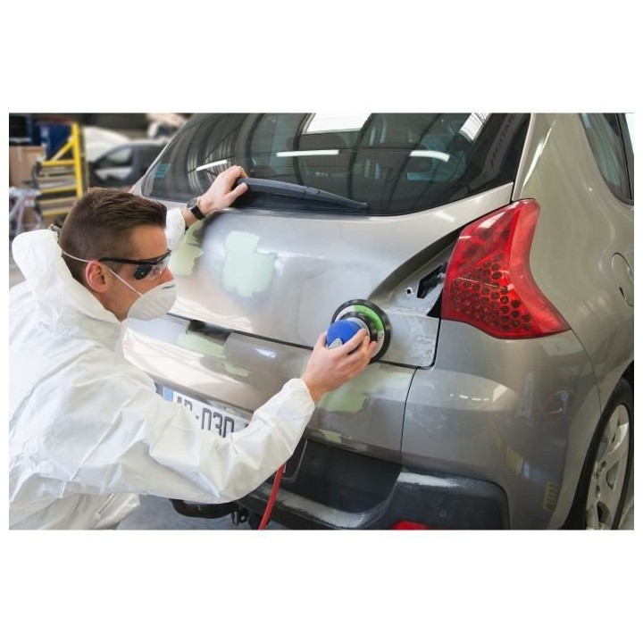 MECAFER Compresseur 150 L 3HP Bicylindre courroie 10 bars Semi Pro Pow