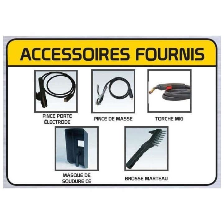 Poste a souder Inverter VIP 160A Multi Process 3 en 1 STANLEY