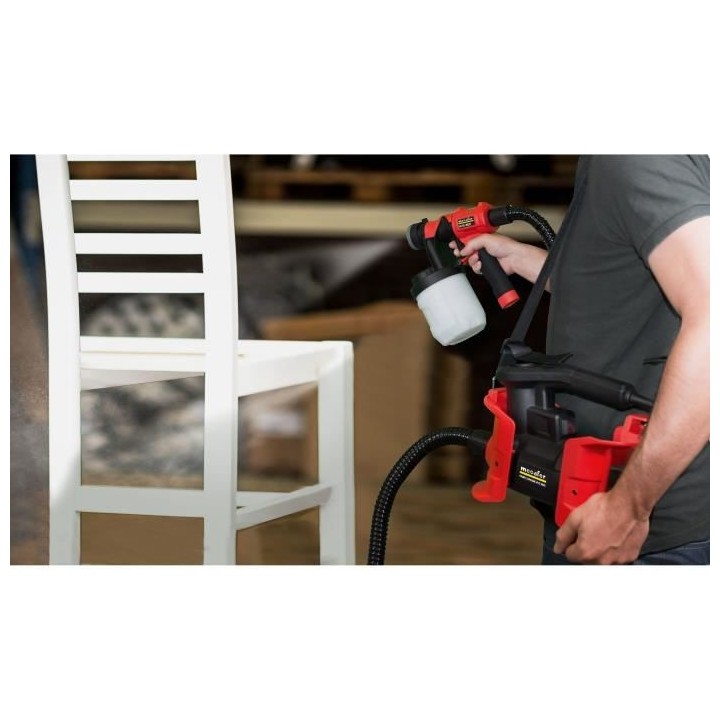 MECAFER Station de peinture éléctrique HVLP 800W 1100 ml / min