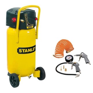 STANLEY Compresseur vertical 50 L 2 CV 10 bars avec kit de gonflage