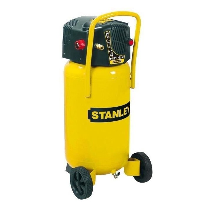 STANLEY Compresseur vertical 50 L 2 CV 10 bars avec kit de gonflage