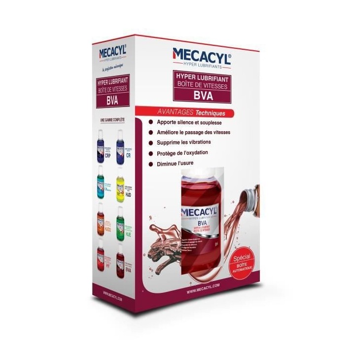 MECACYL BVA Hyper-Lubrifiant spécial boites de vitesses automatiques