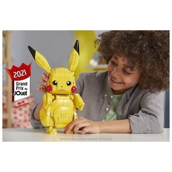 Mega Construx - Pokémon - Pikachu Géant - jouet de construction - 8