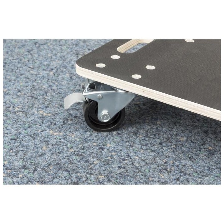 MEISTER Chariot de manutention a roulettes 590 x 290 mm 400 kg