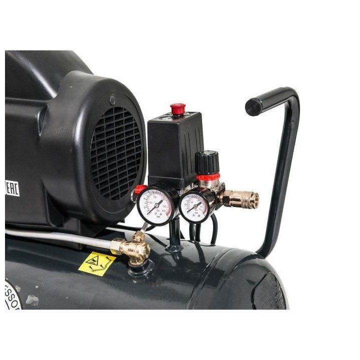 Compresseur d'air horizontal Mercure 425063 - 24L - 1500 W - 8 barss -