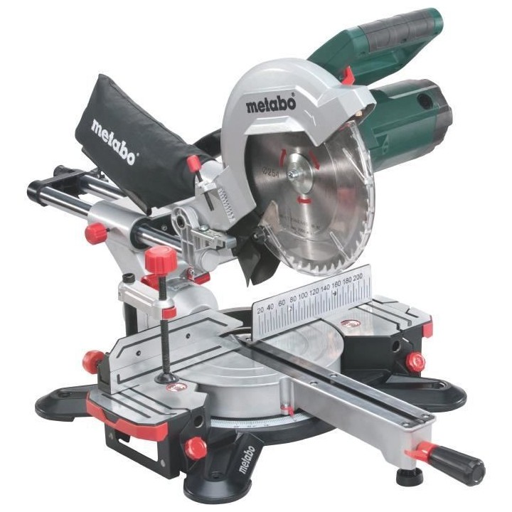 Scie a onglets radiale METABO KGS 254 M - 1800W - 254mm