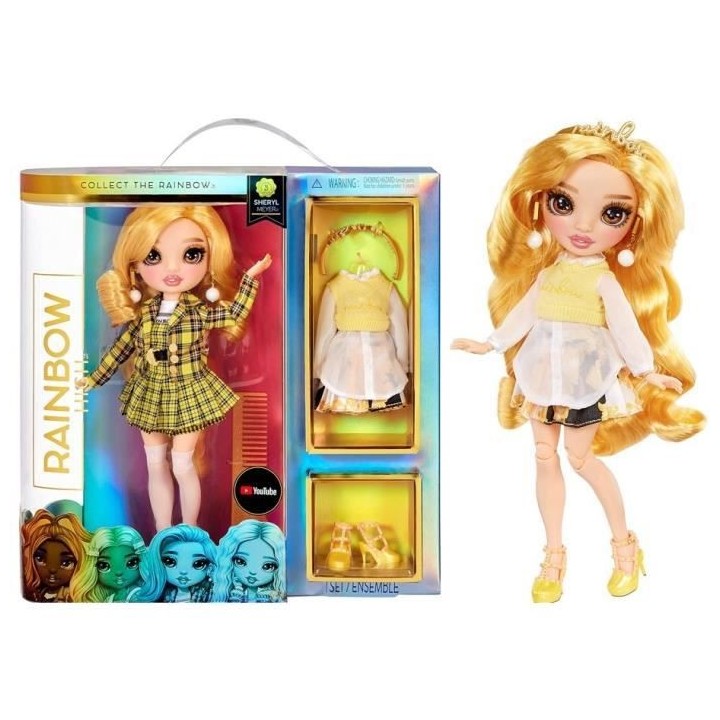 Rainbow High - Poupée Mannequin 28cm - Marigold