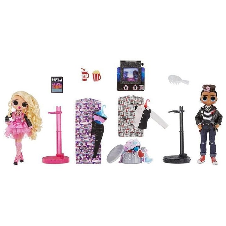 L.O.L. Surprise Poupées Movie OMG 2-Pack - 576501EUC - Poupée manneq