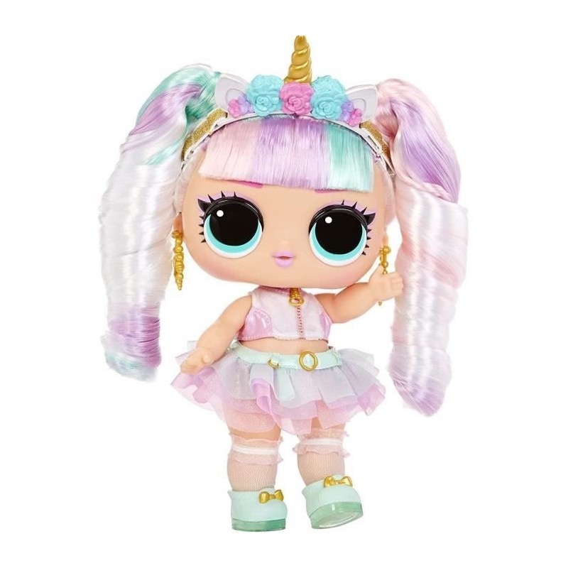 L.O.L. Surprise - Big Baby Hair Hair Hair - Poupée 30cm - Licorne