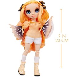 Rainbow High - Junior High - Poppy Rowan - Poupée Mannequin 23cm Orange et Accessoires