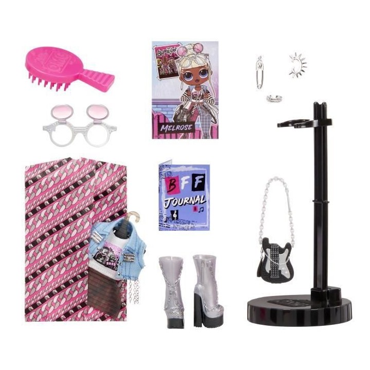 L.O.L. Surprise OMG - Série 6 - Poupée Mannequin - Melrose - Contien