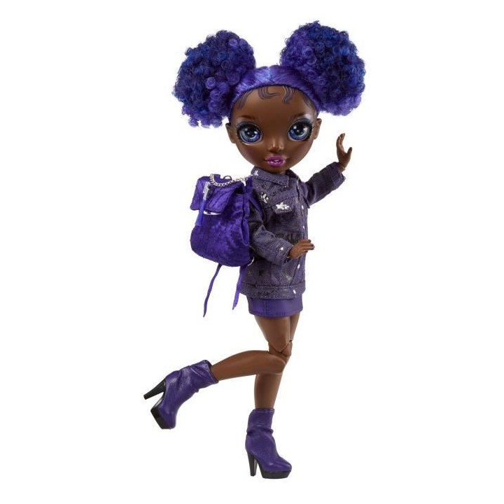 Rainbow High - Junior High Série 2 - Poupée Mannequin 22cm - Krystal