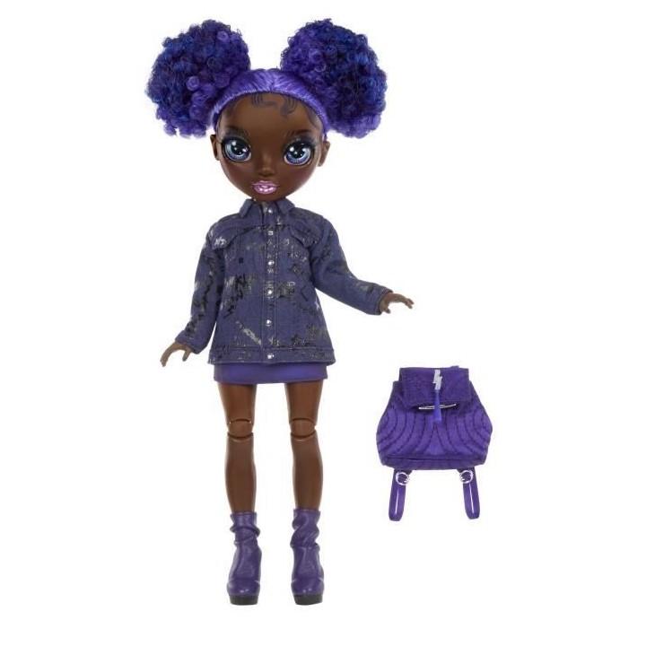 Rainbow High - Junior High Série 2 - Poupée Mannequin 22cm - Krystal