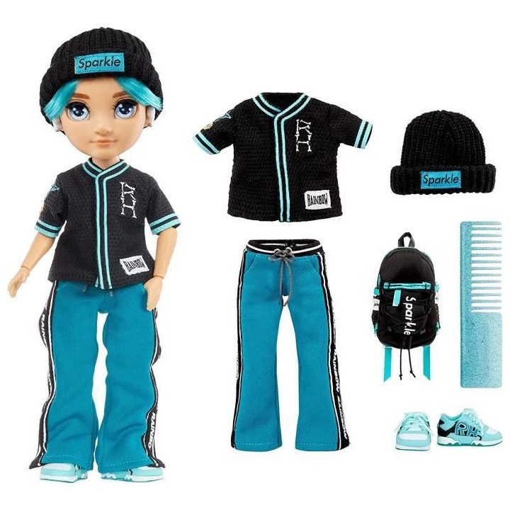 Rainbow High - Junior High Série 2 - Poupée Mannequin 22cm - River