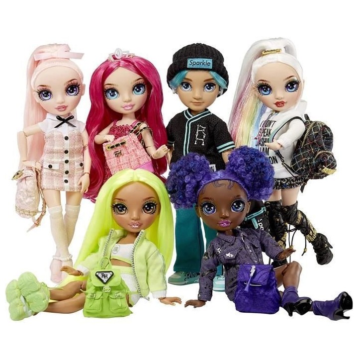 Rainbow High - Junior High Série 2 - Poupée Mannequin 22cm - River