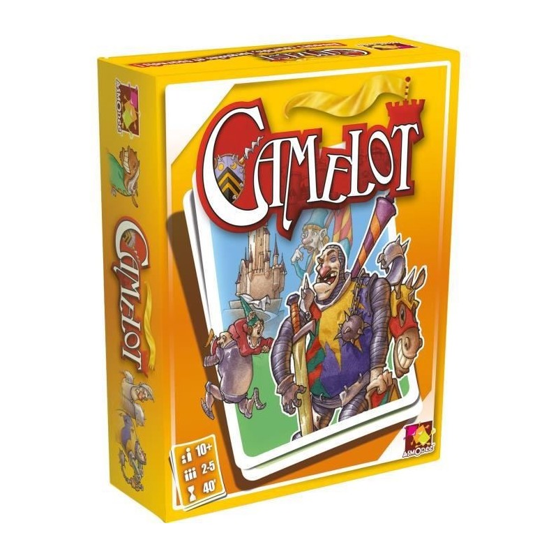 Asmodee | Camelot | Jeu de société | a partir de 10 ans | 2 a 5 joueurs | 40 minutes