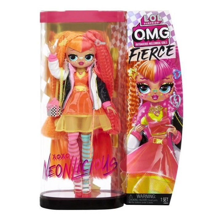 L.O.L. Surprise - 707 OMG Fierce - Poupée Mannequin 29cm - Neonliciou