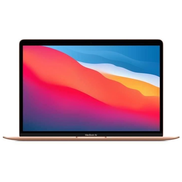 Apple - MacBook Air (2020) - Puce Apple M1 - 13,3 - RAM 8Go - Stockage