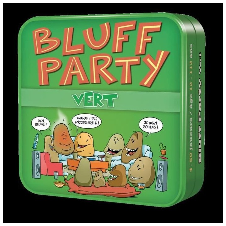 Cocktail Games | Bluff Party : Vert - Édition 2021 | Jeu de société