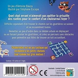 Cocktail Games | Chabyrinthe | Jeu de société | a partir de 6 ans | 1 a 4 joueurs | 30 minutes