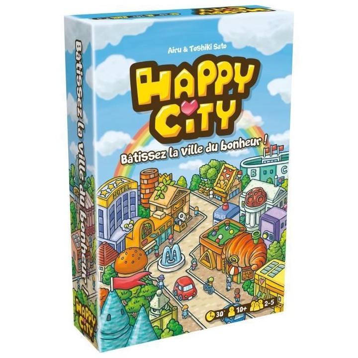 Cocktail Games | Happy City | As d'Or 2022 | Jeu de société | a part