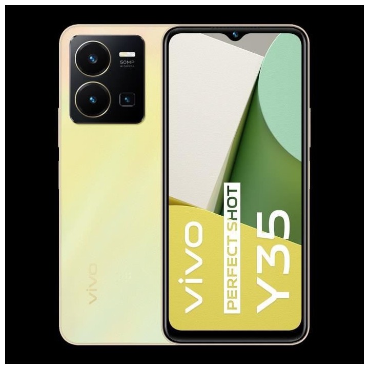 VIVO Y35 256Go 4G Lueur Dorée
