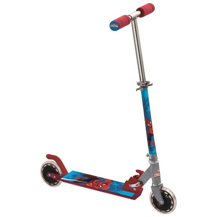 SPIDERMAN Trottinette Pliable 2 roues Aluminium - Marvel