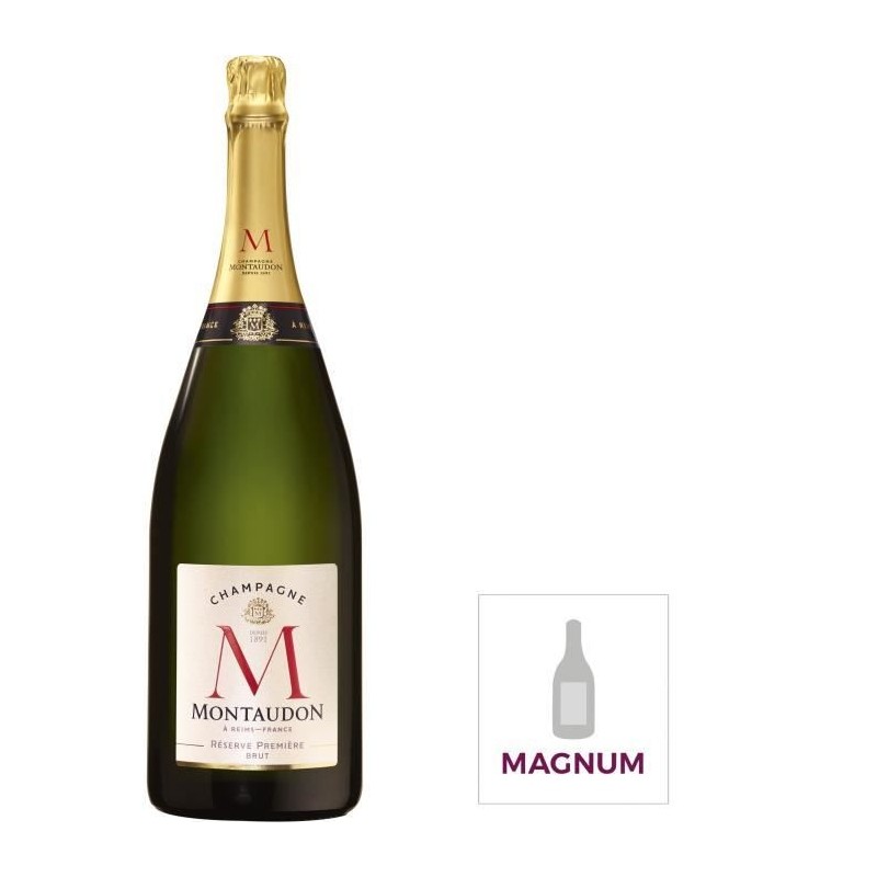 Magnum Champagne Montaudon Réserve Premiere Brut - 150 cl