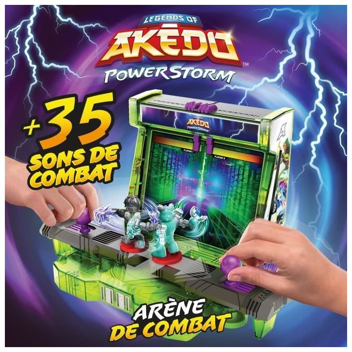 Arene de combat -MOOSE TOYS - Powerstorm - Akedo