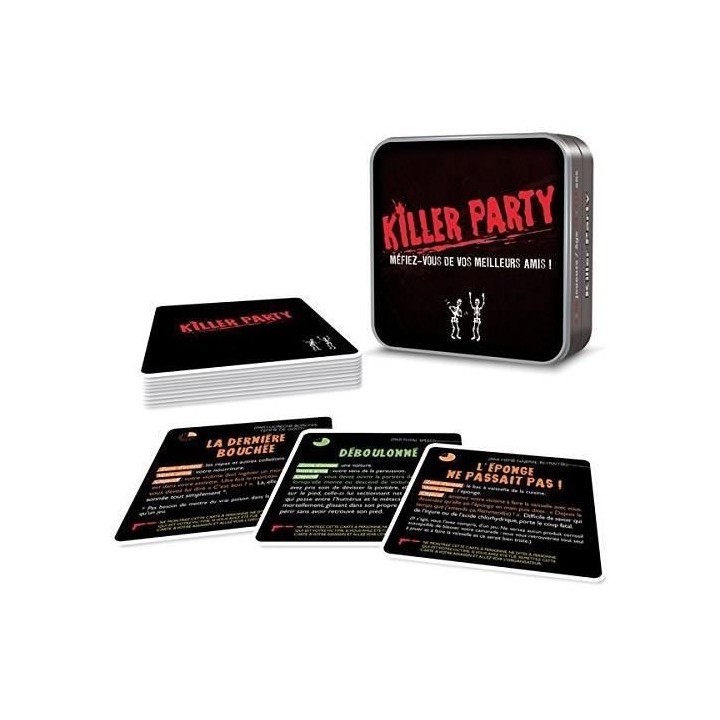 Cocktail Games | Killer Party | Jeu de société | a partir de 14 ans