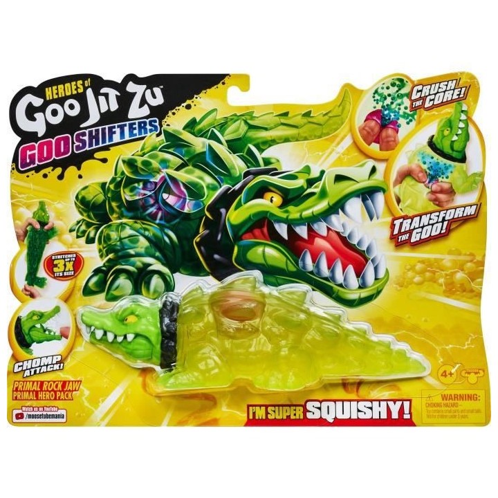 Crocodile - MOOSE TOYS - Rock Jaw - Goo Jit Zu